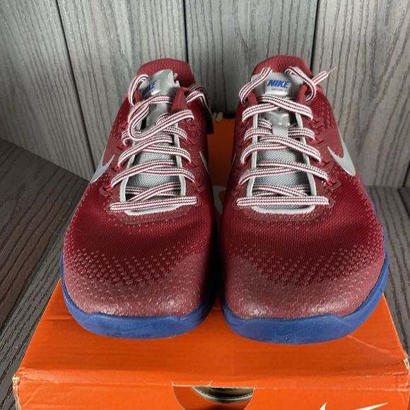 Nike Womens Metcon 4 Premium 924594-604 Red Running Shoes Sneakers Size 9 $130 - Picture 2 of 12